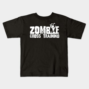 Zombie Hand White Kids T-Shirt